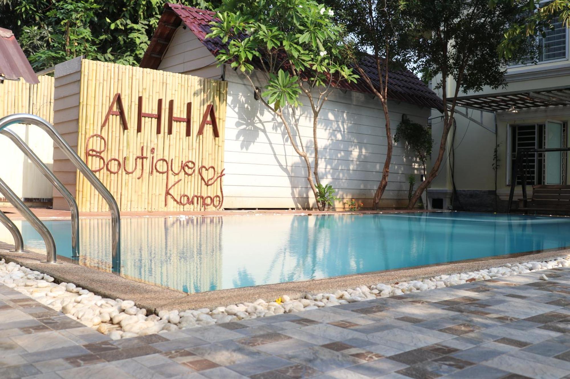 Hotel Ahha Boutique Kampot Exterior foto