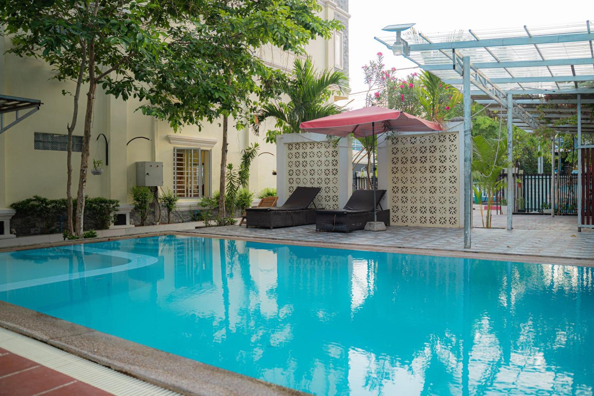 Hotel Ahha Boutique Kampot Exterior foto